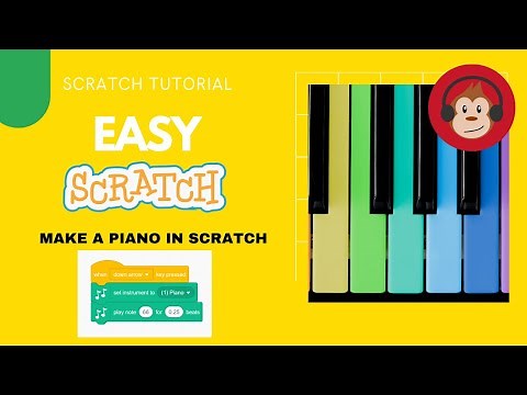 Scratch 3.0 Tutorial - How To Make A Piano in Scratch