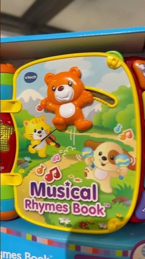 Vtech musical rhymes book
