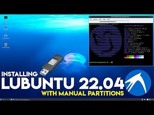 How to Install Lubuntu 22.04 with Manual Partitions | Installing Lubuntu 22.04 LTS on any PC