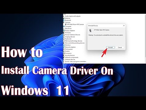 Install Camera Driver In Windows 11 - How To Fix