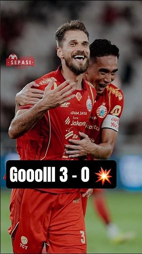 GOOOL Paulo Ricardo!🔥 Persija Mengamuk, Unggul 3-0 Persis Solo di GBK 😱🔥🐯