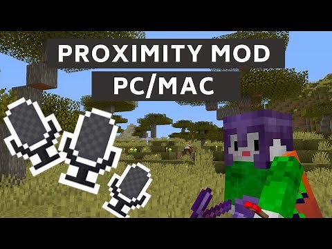 Simple Voice Chat / Proximity Mod, How to Install for Fabric (PC or MAC) with MAC microphone fix.