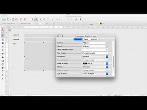Simple Forms in LibreOffice | 3/6 | UPV