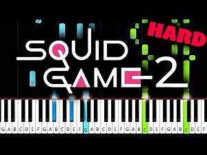 Squid Game Season 2 - Mingle Game Song - HARD Piano Tutorial