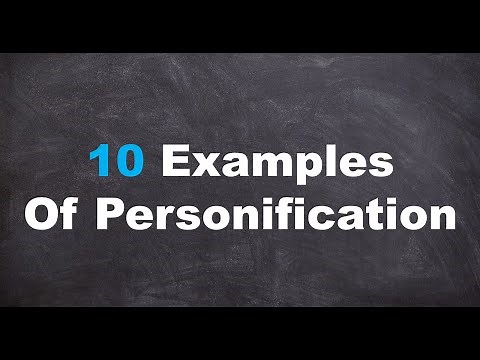Ten Examples of Personification.