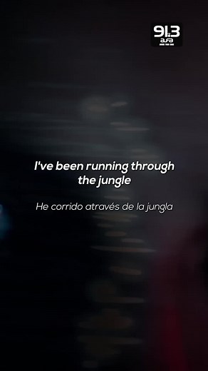 Karaoke: Running through the Jungle with Wolves by Selena Gomez and Marshmello