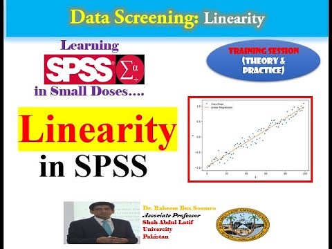 Checking Linearity in SPSS