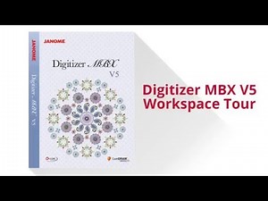 Janome Digitizer Version 5 Workspace Tour