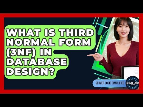 What Is Third Normal Form (3NF) In Database Design? - Server Logic Simplified