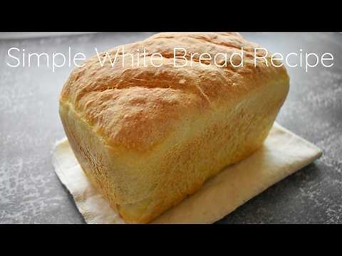 Easy White Bread Recipe 🍞 No Fuss, Big Flavor! (Beginner Friendly)