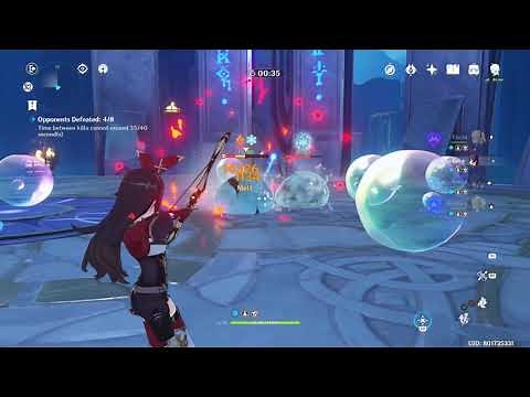 [Genshin Impact] Domain of Forgery: Submerged Valley IV AR46 (4stars team)