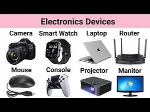 100 Daily Electronics Vocabulary with Questions | English Learning for Everyone