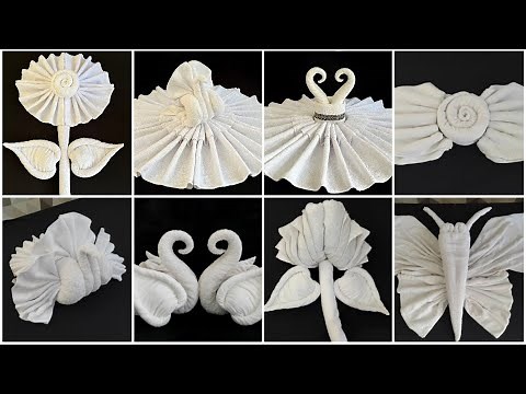 8 Ideas Of Towel Folding Origami