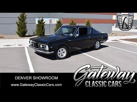 1232-DEN 1965 Plymouth Barracuda Gateway Classic Cars of Denver