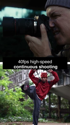 EOS R6 Mark III | 40 fps Continuous Shooting
