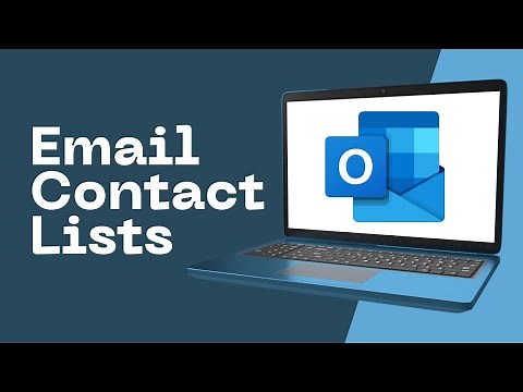 How to Create a Email Contact List in Outlook