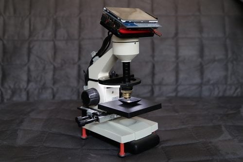 A low-cost, open-source, computer-assisted microscope - Raspberry Pi