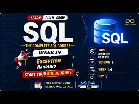 SQL Exception Handling with Practical Examples