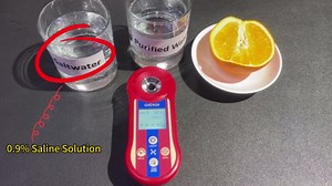 Digital Brix Refractometer & Salinity Tester, Smart Brix Meter Sugar Meter 0.0-60%,Salt Refractometer for Saltwater 0.0-24% with ATC,Portable Brix Tester for Fruit,Wine&Beer Brewing,Juice,Coffee
