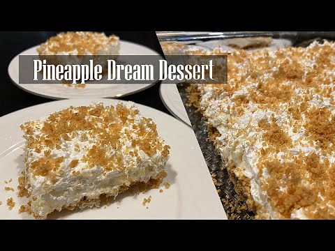 Pineapple Dream Dessert || No Bake Pineapple Dessert Recipe - RKC