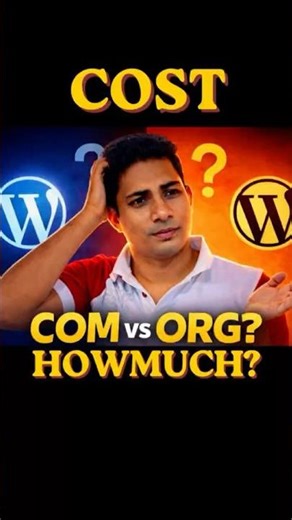 WordPress .com vs .org - This mistake costs beginners money
