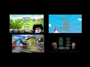 Guess With Jess, Doodlebops, Thomas, Super Monsters and Backyardigans Credits Remix