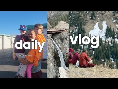 Tibetan Monk Vlog in Aspen Market | Daily Life in Colorado 🇺🇸