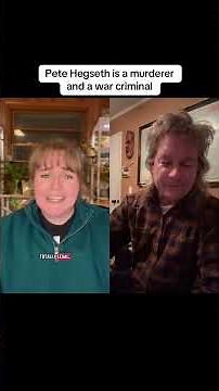 Pete Hegseth is a murderer and a war criminal #duet #warcrimes #navyseals #murder #petehegseth #maga