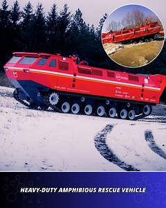 13K views · 182 reactions | Heavy-duty Amphibious Rescue Vehicle | Startup Selfie | Facebook