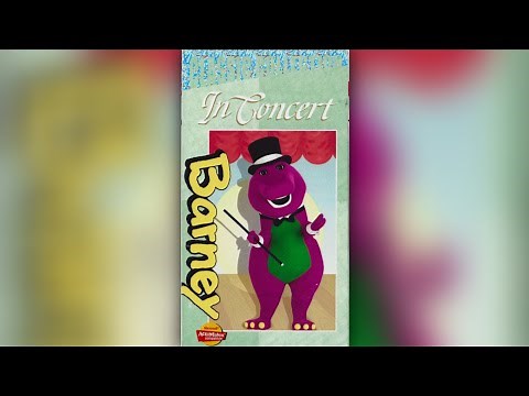 Barney in Concert [1991] - 2000 VHS Release