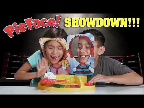 PIE FACE SHOWDOWN!!! Whipped Cream CHALLENGE!