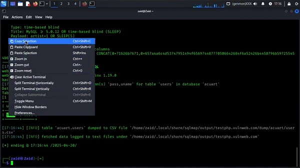 SQL Injection with sqlmap | Step by Step Database Hacking