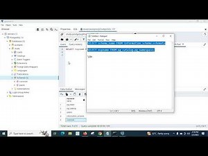 list all schemas in a postgresql database using psql and SQL Query postgreSQL 15 pgAdmin 4 tutorial
