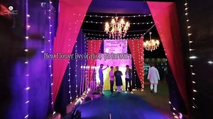 19 reactions | Full Decoration Setup || न्यू डिजाइन स्टेज डेकोरेशन ||...