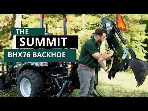 The Perfect Tractor & Backhoe Combination: The TX25H and BHX76