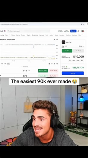 TJR on Instagram: "It’s a lock #polymarket #cryptotrading #tjrtrades"