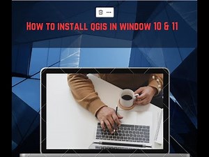 QGIS Tutorials 1: Download and Install QGIS 3.36.1 in Windows 10 or 11 | Beginners