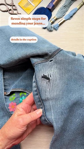 649K views · 6.8K reactions | Here's a simple mending method to...