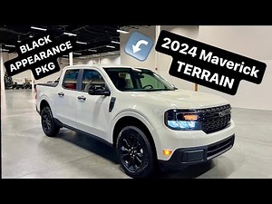 2024 Ford Maverick XLT (New Terrain Color + Black Appearance Package)