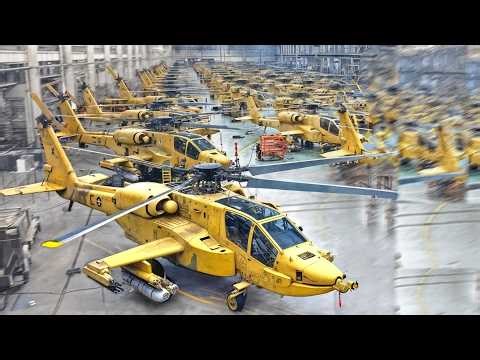 Top-Secret US Helicopter Factory – Manufacturing process from Start to Finish (Assembly plant)
