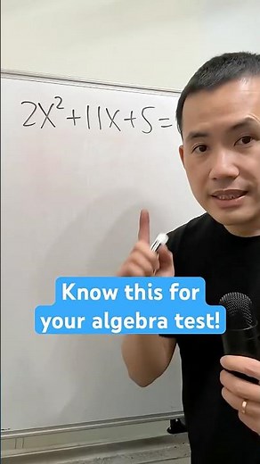 How to solve a quadratic equation by factoring