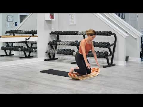 Plank Step Outs with the 2-Line SlackBoard Plus