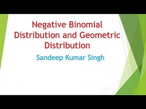 Negative Binomial Distribution | Geometric Distribution | Engineering Mathematics | L9