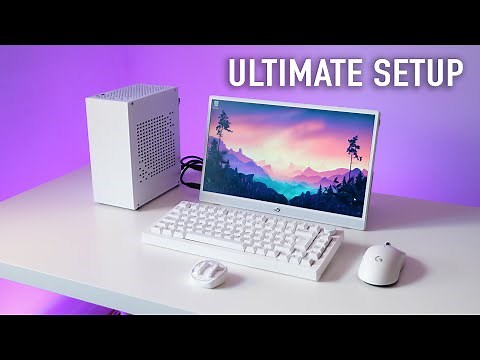 THE ULTIMATE PORTABLE DESKTOP GAMING PC SETUP 🔥🔥🔥