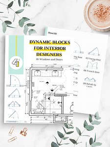 AutoCAD dynamic windows and doors blocks — CAD4interiors