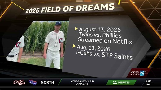 It's back! Field of Dreams game returning to Iowa this summer