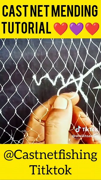 Net Mending Tutorial: How to Repair Your Fishing Nets