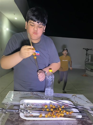 Bar bq challenge 🤣 gone Funny 😱#challenge_tiktok #foodchallenge #1millionaudition