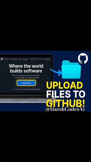 Upload Folder to GitHub in 59 Seconds! 🚀💻 #GitHubTips #anime #articlegenerator #boton #visualeditor