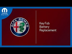 Key Fob Battery Replacement | How To | 2022 Alfa Romeo Giulia